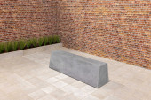 Concrete Bench Standard, Anthracite-Concrete